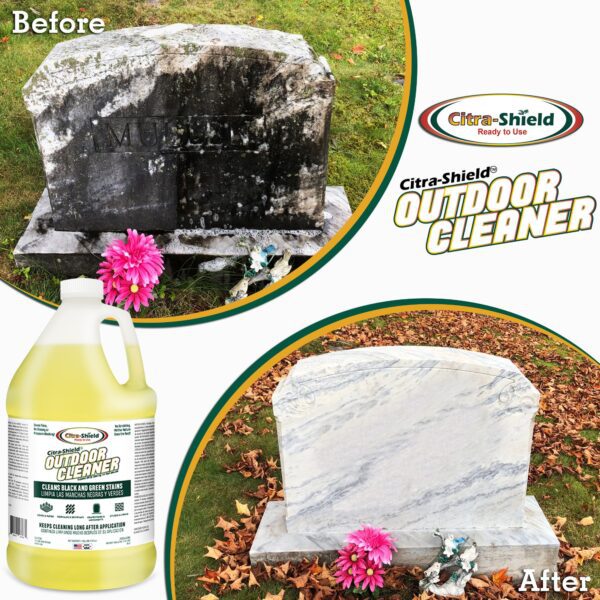 Citra-Shield Ready to Use Exterior Cleaner Algae, Mold & Mildew Removal & Prevention for Roof, Decks, Driveways-MG
