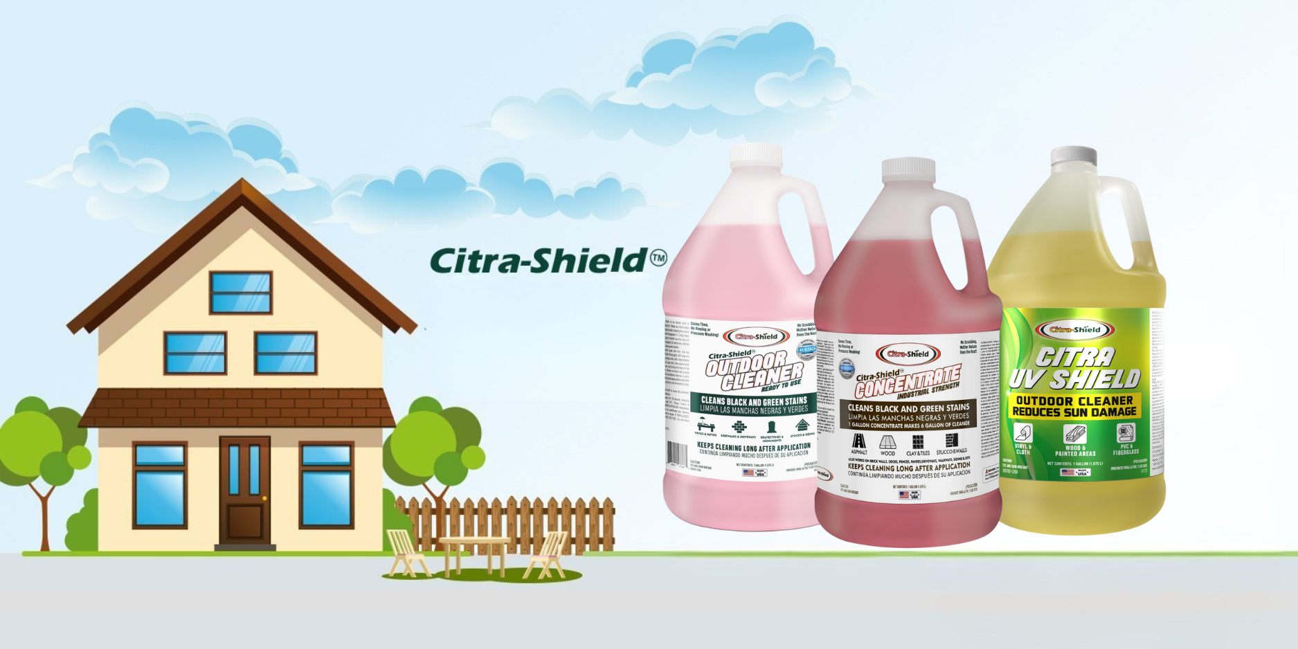 concrete cleaner outdoor cleaner soft wash roof cleaner head stone cleaner