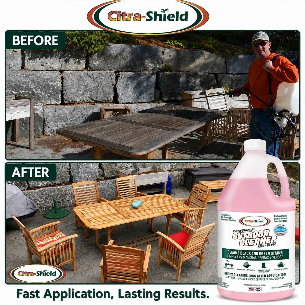 teak patio furniture cleaner